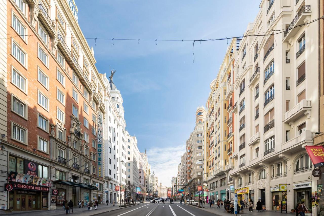 Room Plaza Espana Madrid Kültér fotó